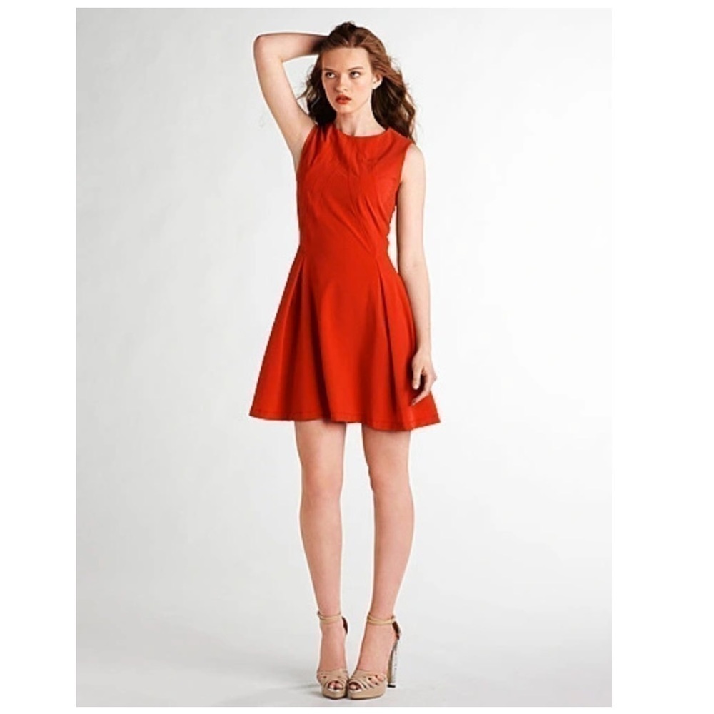 Z Spoke by Zac Posen Red Sheath Dress